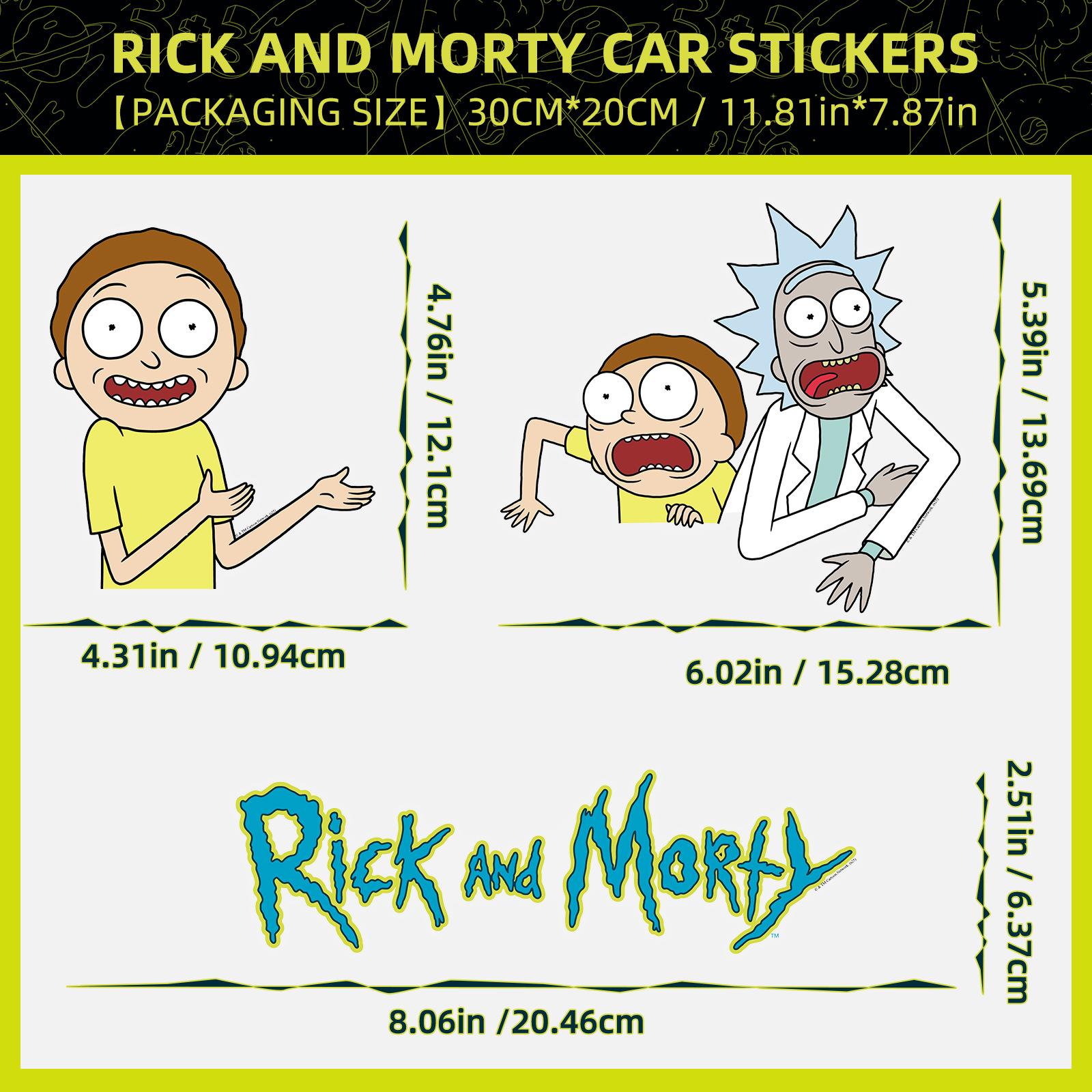 United States Canada South East Asia Genuine Authorized Rick And Morty Car Sticker Car Motorcycle Universal Animation Sticker
United States Canada South East Asia Genuine Authorized Rick And Morty Car Sticker Car Motorcycle Universal Animation Sticker