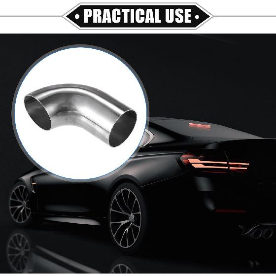 2 Pcs Bend Elbow Pipe Tube, 2 OD 4.72 3.15 Leg 90 Degree DIY Exhaust Pipe Intercooler Air Intake Tube Universal for Car Truck Durable 304
2 Pcs Bend Elbow Pipe Tube, 2 OD 4.72 3.15 Leg 90 Degree DIY Exhaust Pipe Intercooler Air Intake Tube Universal for Car Truck Durable 304