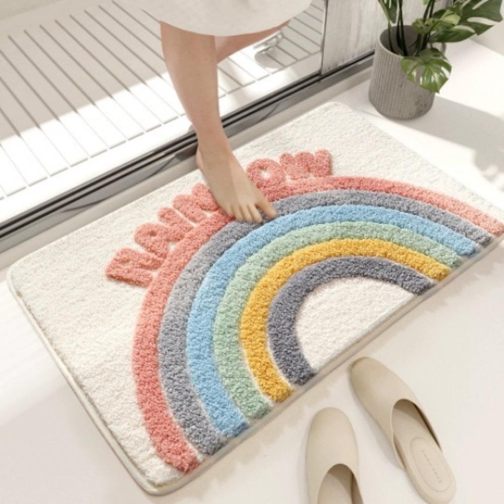 2pcs Cute Animal Imitation Cashmere Floor Mat Entry Door Non-slip Foot Mat Bathroom Door Absorbent Foot Pad 40*60cm
2pcs Cute Animal Imitation Cashmere Floor Mat Entry Door Non-slip Foot Mat Bathroom Door Absorbent Foot Pad 40*60cm