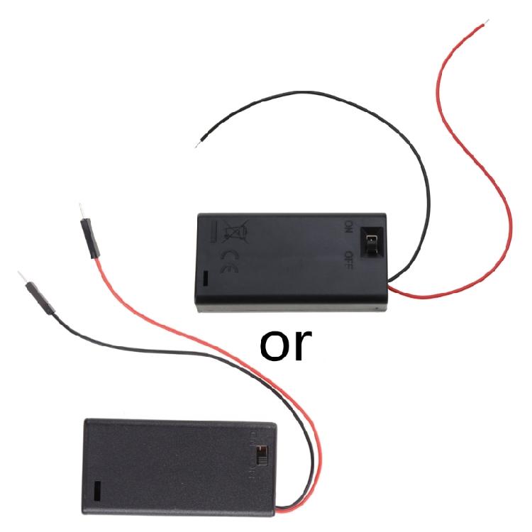 2/4 Slot New AA Battery Box AA Battery Holder Box With On/Off Switch and Leads 1
2/4 Slot New AA Battery Box AA Battery Holder Box With On/Off Switch and Leads 1