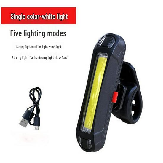 USB-акумуляторний задній ліхтар для велосипеда - Триколірне миготіння COB Яскравість для безпеки під час їзди на велосипеді
USB-акумуляторний задній ліхтар для велосипеда - Триколірне миготіння COB Яскравість для безпеки під час їзди на велосипеді