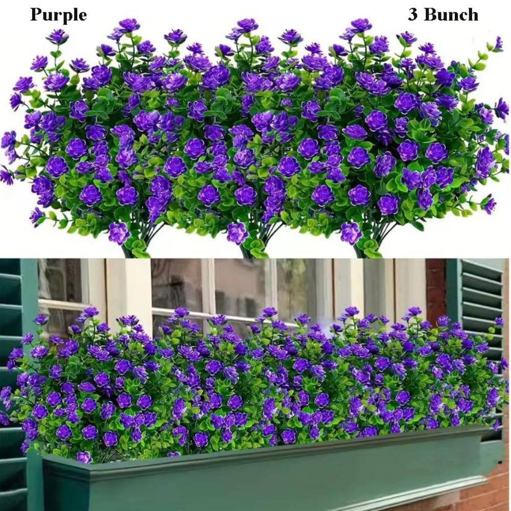 3 Bunch Multicolors Artificial Flowers Plastic 34cm Spring Grass Tea Flowers Realistic Simulation Floral Bouquets фіолетовий
3 Bunch Multicolors Artificial Flowers Plastic 34cm Spring Grass Tea Flowers Realistic Simulation Floral Bouquets фіолетовий