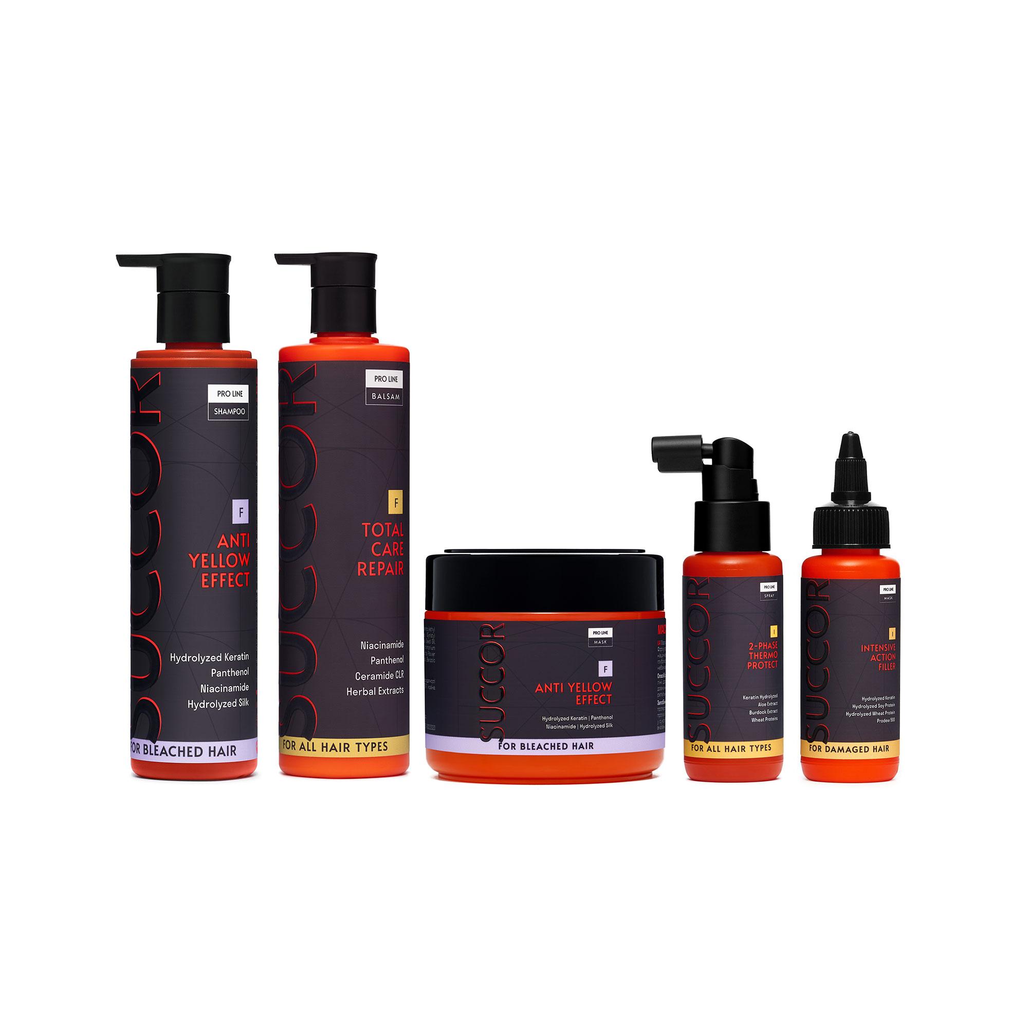 Комплексный уход для идеального блонда Set BlondePerfection Succor
Комплексный уход для идеального блонда Set BlondePerfection Succor