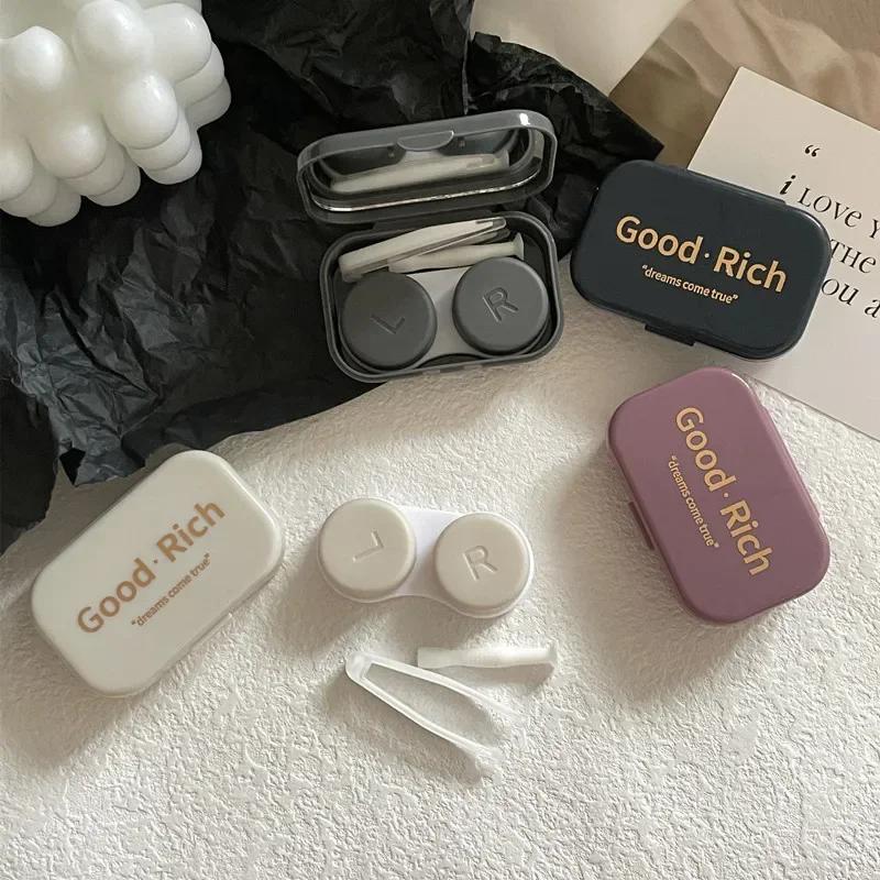 1 PCS Travel Kit Holder Container Travel Accessories Glasses Cosmetic Contact Lenses Box Contact Lens Case for Eyes
1 PCS Travel Kit Holder Container Travel Accessories Glasses Cosmetic Contact Lenses Box Contact Lens Case for Eyes