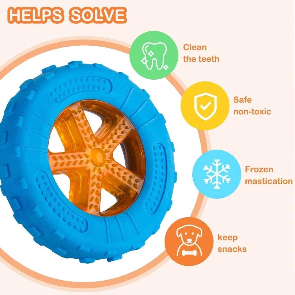 Squeaky Dog Chew Toys for Aggressive Chewers Large Dogs Indestructible Rubber Chewing Toys for Teeth Cleaning Interactive Puppy XS
Squeaky Dog Chew Toys for Aggressive Chewers Large Dogs Indestructible Rubber Chewing Toys for Teeth Cleaning Interactive Puppy XS