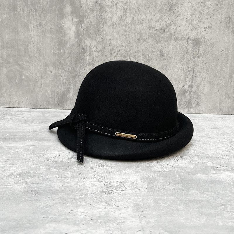 Styling Dome Woolen Top Hat Women S French Elegant Versatile Thousand Gold Hat Basin Hat Bow Fisherman Hat M(56-58cm) чорний
Styling Dome Woolen Top Hat Women S French Elegant Versatile Thousand Gold Hat Basin Hat Bow Fisherman Hat M(56-58cm) чорний