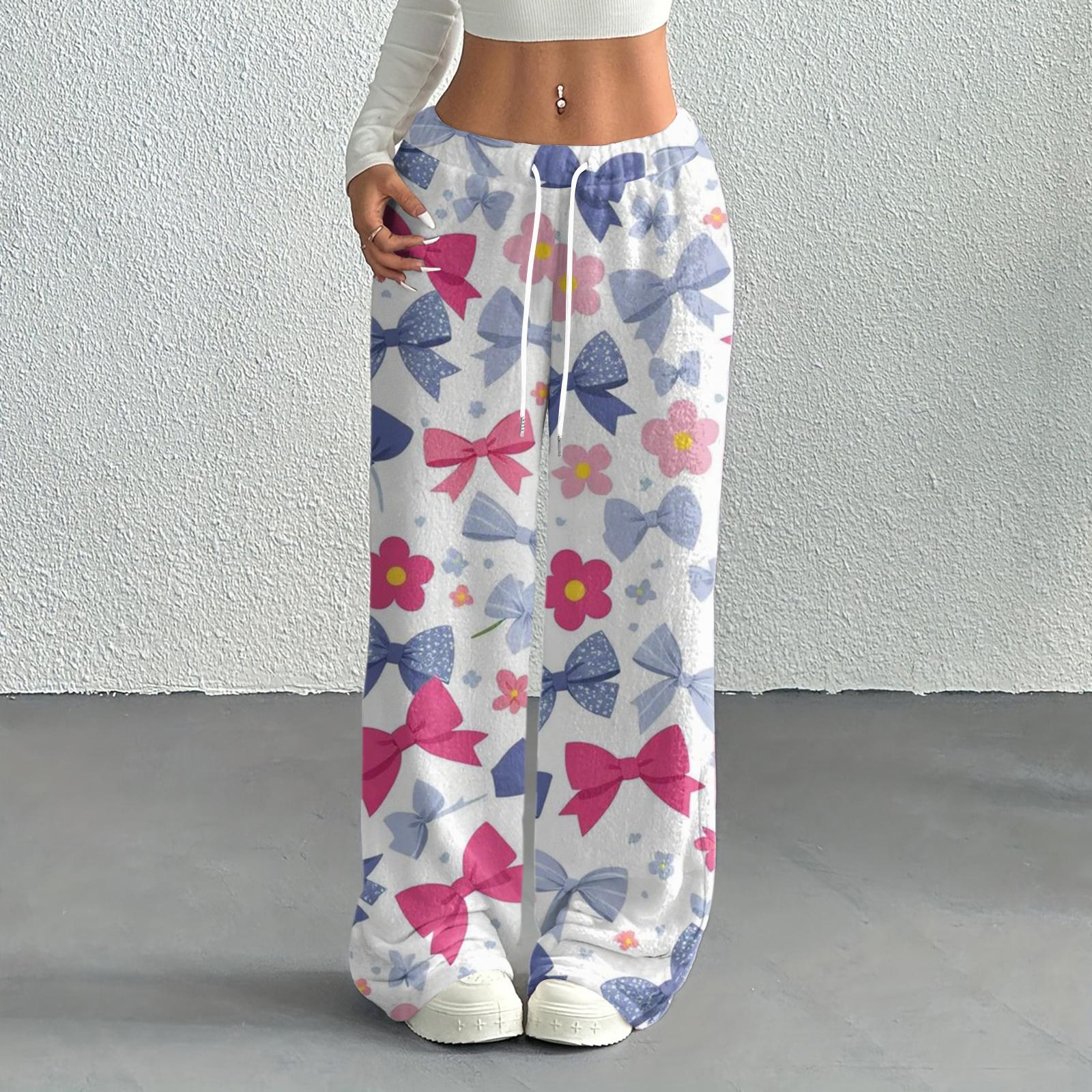 Женские повседневные модные брюки с принтом, эластичной талией, свободные, с прямыми штанинами, с веревкой XXL
Женские повседневные модные брюки с принтом, эластичной талией, свободные, с прямыми штанинами, с веревкой XXL
