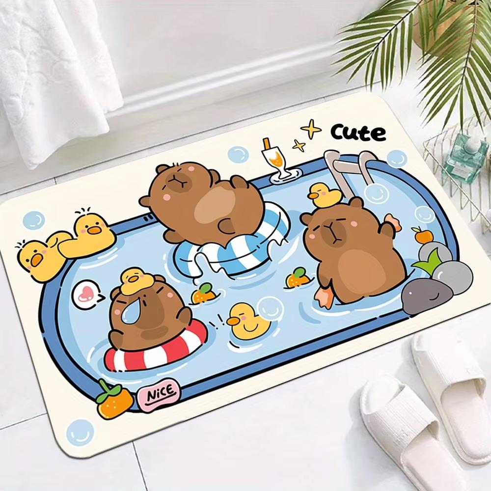 VIKAMA Cartoon Brown Dolphin Bathroom Mat Waterproof Non-Slip Doormat Welcome Mat Rug For Bedroom Carpet For Live Room Home Deco 40X60CM (1.3X2FT
VIKAMA Cartoon Brown Dolphin Bathroom Mat Waterproof Non-Slip Doormat Welcome Mat Rug For Bedroom Carpet For Live Room Home Deco 40X60CM (1.3X2FT
