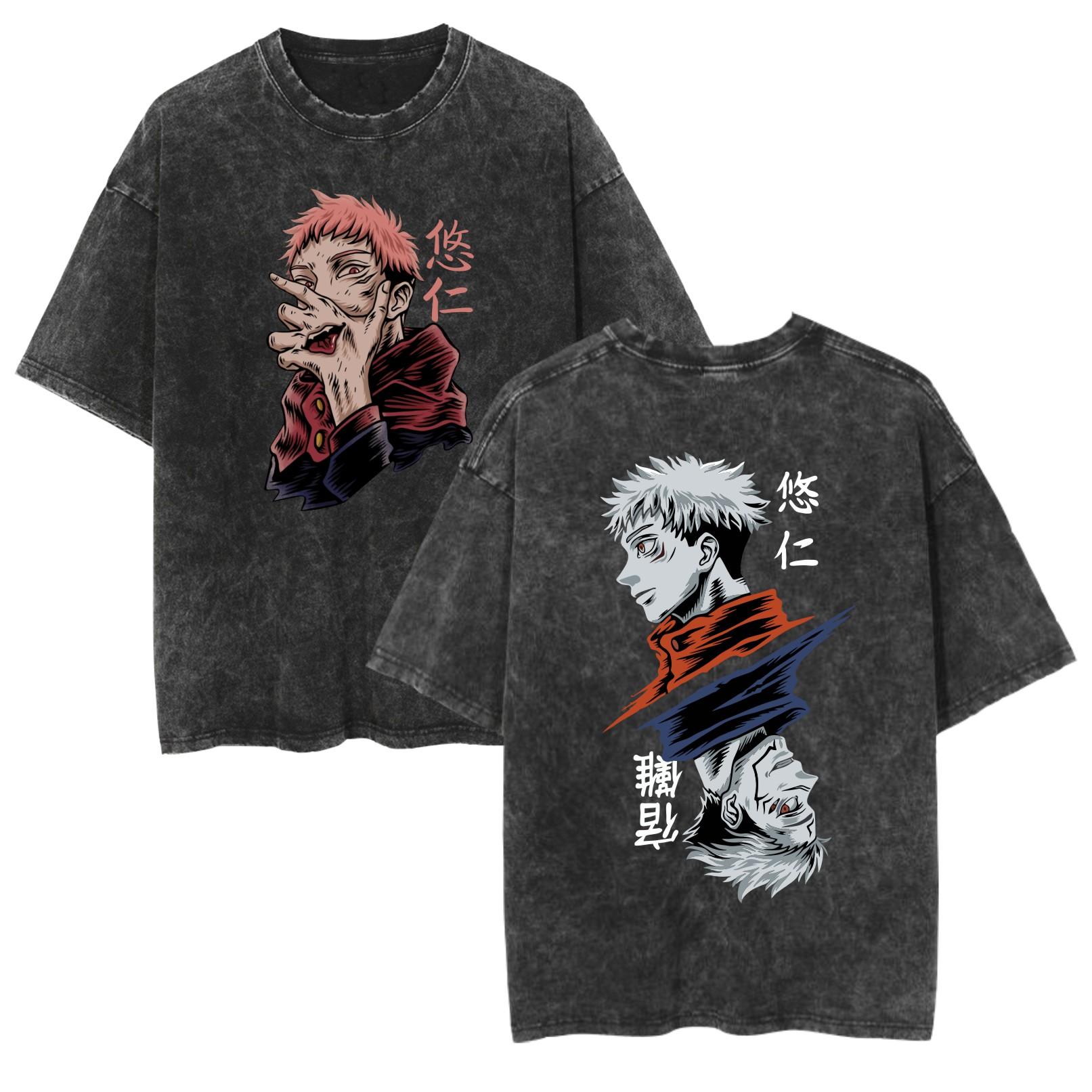 Anime Jujutsu Kaisen Ryomen Sukuna Printed Tshirt Mens and Womens Washed Tshirt High Quality Vintage Cotton Tshirt Tops M
Anime Jujutsu Kaisen Ryomen Sukuna Printed Tshirt Mens and Womens Washed Tshirt High Quality Vintage Cotton Tshirt Tops M