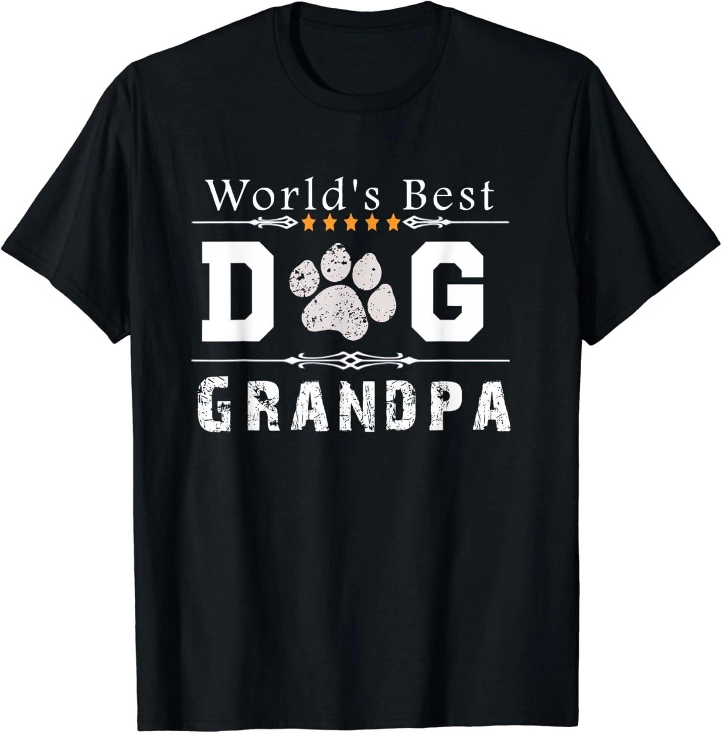 World_s Best Dog Grandpa Gift Unisex T-Shirt L
World_s Best Dog Grandpa Gift Unisex T-Shirt L