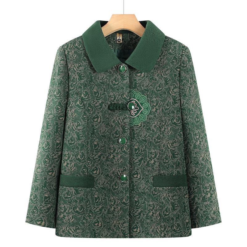 2026 New Embroidered Lapel Cardigan for Middle-aged and Elderly Women - Spring/Autumn Outerwear 4XL (recommended 130-145 catties)
2026 New Embroidered Lapel Cardigan for Middle-aged and Elderly Women - Spring/Autumn Outerwear 4XL (recommended 130-145 catties)