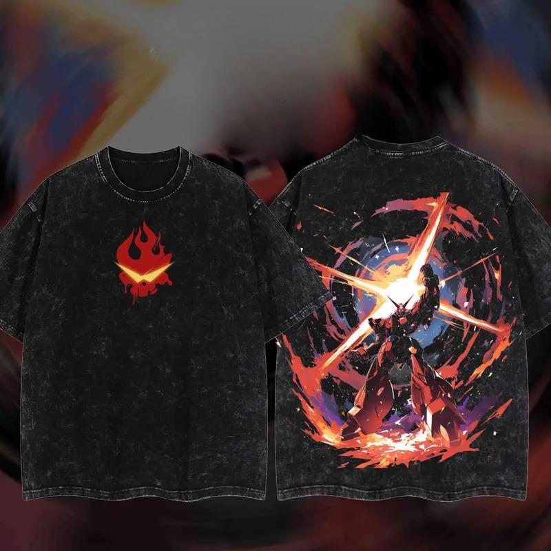 Anime Tengen Toppa Gurren Lagann Kamina Graphic T Shirt Men Women Washed Cotton Tshirts Vintage Casual Clothing Harajuku T-shirt S чёрный
Anime Tengen Toppa Gurren Lagann Kamina Graphic T Shirt Men Women Washed Cotton Tshirts Vintage Casual Clothing Harajuku T-shirt S чёрный