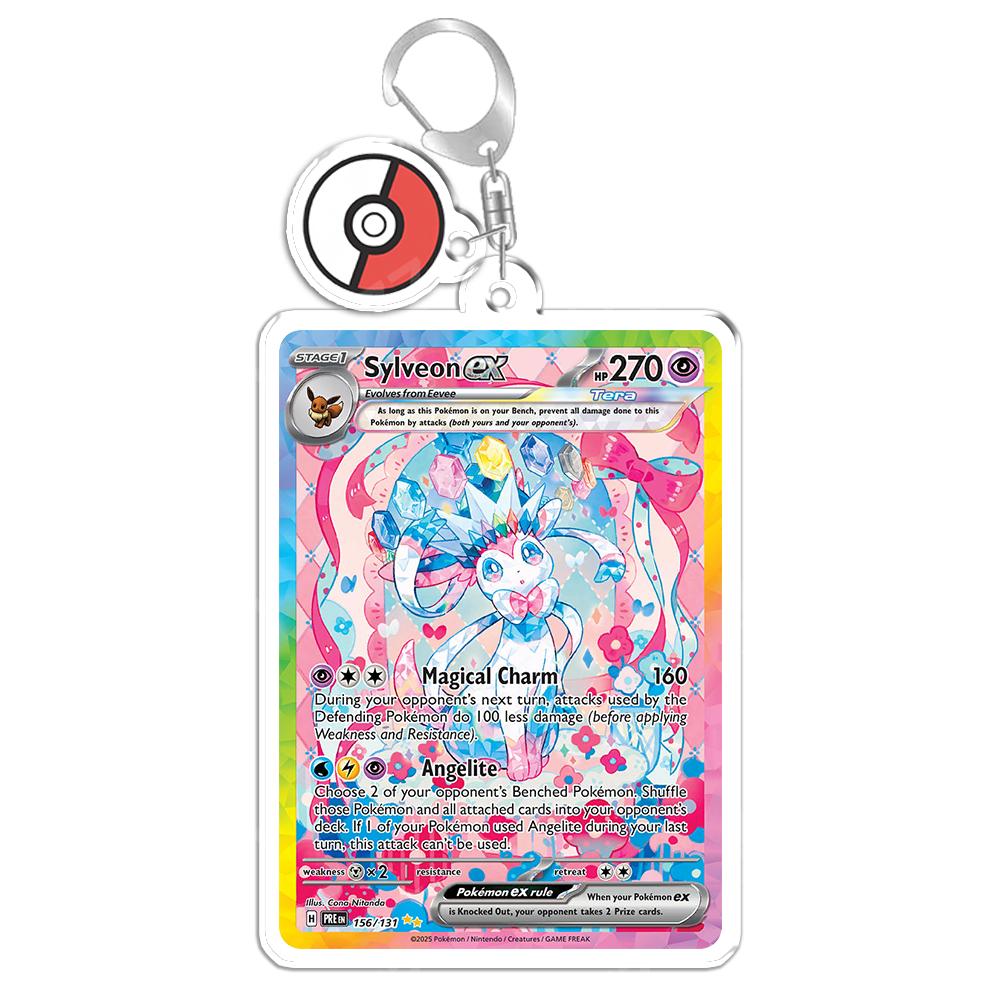 Anime Acrylic Keychain for Eevee Flareon Espeon Vaporeon Sylveon Jolteon Umbreon Backpack Pendant Decoration KeyRing Accessories abouot5cm
Anime Acrylic Keychain for Eevee Flareon Espeon Vaporeon Sylveon Jolteon Umbreon Backpack Pendant Decoration KeyRing Accessories abouot5cm