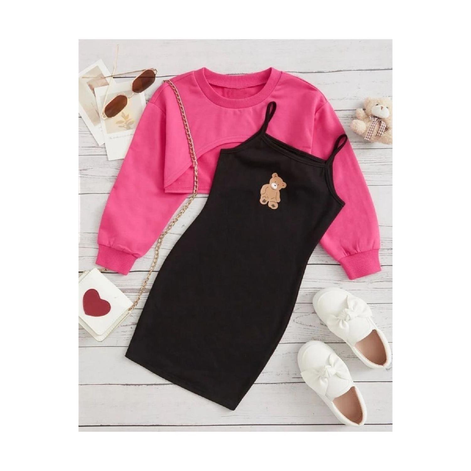 Платье с принтом «Медвежонок Тедди» 4/5 фиолетовый
Платье с принтом «Медвежонок Тедди» 4/5 фиолетовый