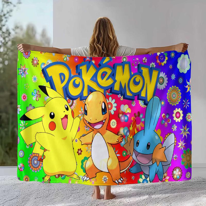 Kawaii Pokemon Pikachu Cartoon Flannel Blanket,Ultra Soft Warm Plush Throw for Home Bedroom Bed Sofa Cover Office Camping gift 75x90cm
Kawaii Pokemon Pikachu Cartoon Flannel Blanket,Ultra Soft Warm Plush Throw for Home Bedroom Bed Sofa Cover Office Camping gift 75x90cm