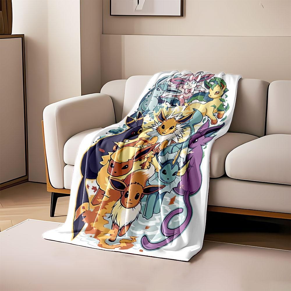 The image features a group of colorful, stylized Pokémon characters. for all seasons blanket lunch break throw gift 80cm x 120cm
The image features a group of colorful, stylized Pokémon characters. for all seasons blanket lunch break throw gift 80cm x 120cm