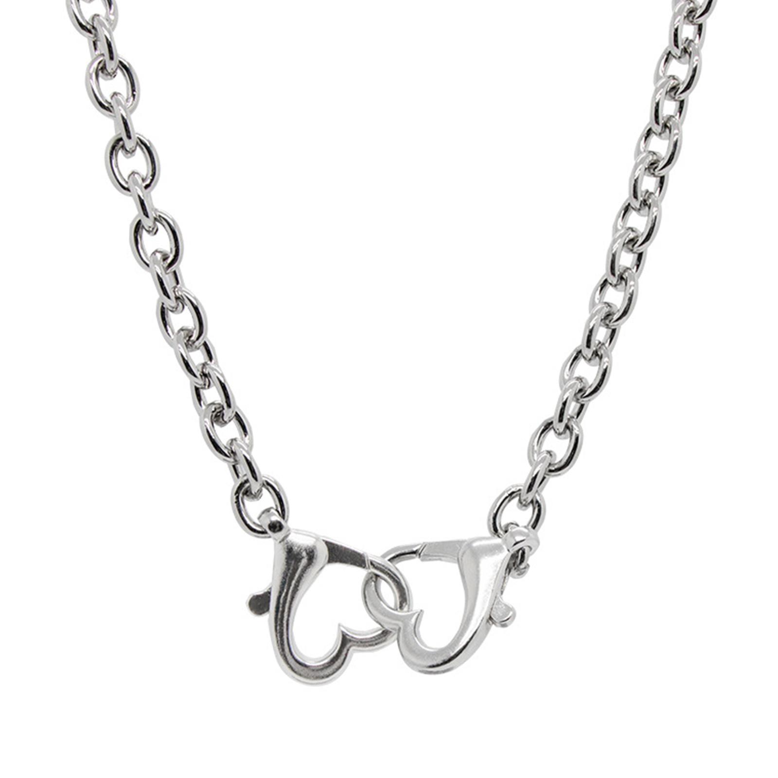Fashionable Heart Choker Chain Necklace Fashion Heart Handcuffs Necklace Unique Design Neck Jewelry Street Style Jewelry 1
Fashionable Heart Choker Chain Necklace Fashion Heart Handcuffs Necklace Unique Design Neck Jewelry Street Style Jewelry 1