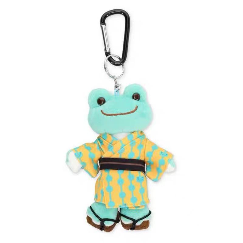 Cute Kimono Smiling Big Eyes Frog Plush Toy Keychain Pendant For Backpack Decor
Cute Kimono Smiling Big Eyes Frog Plush Toy Keychain Pendant For Backpack Decor