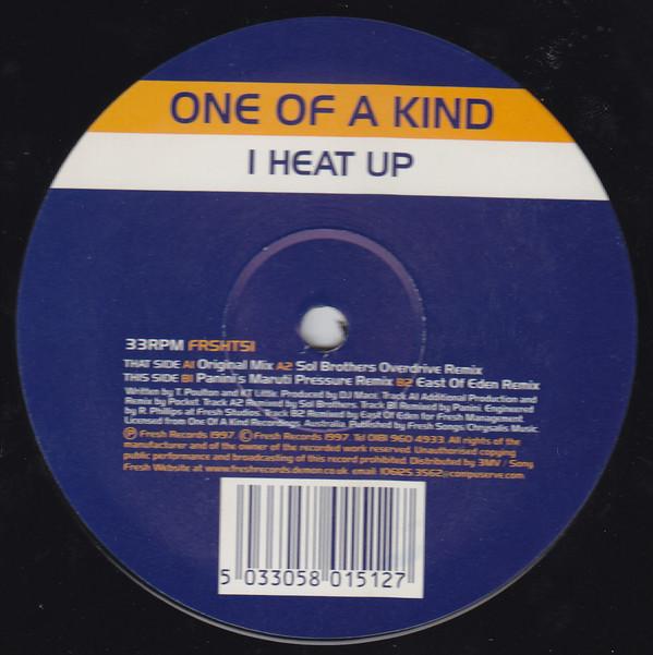 12inch Record ONE OF A KIND - I Heat Up FRSHT51 Fresh 1997 UK Dance & Electronica Used
12inch Record ONE OF A KIND - I Heat Up FRSHT51 Fresh 1997 UK Dance & Electronica Used