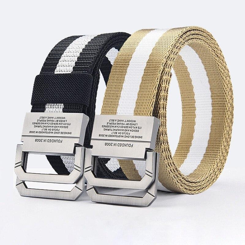 Мужской ремень Trend Double Loop Buckle ремень из холста Женский ремень с брюками-карго Джинсовый ремень Спортивный ремень на открытом воздухе Без перфорации 120cm
Мужской ремень Trend Double Loop Buckle ремень из холста Женский ремень с брюками-карго Джинсовый ремень Спортивный ремень на открытом воздухе Без перфорации 120cm