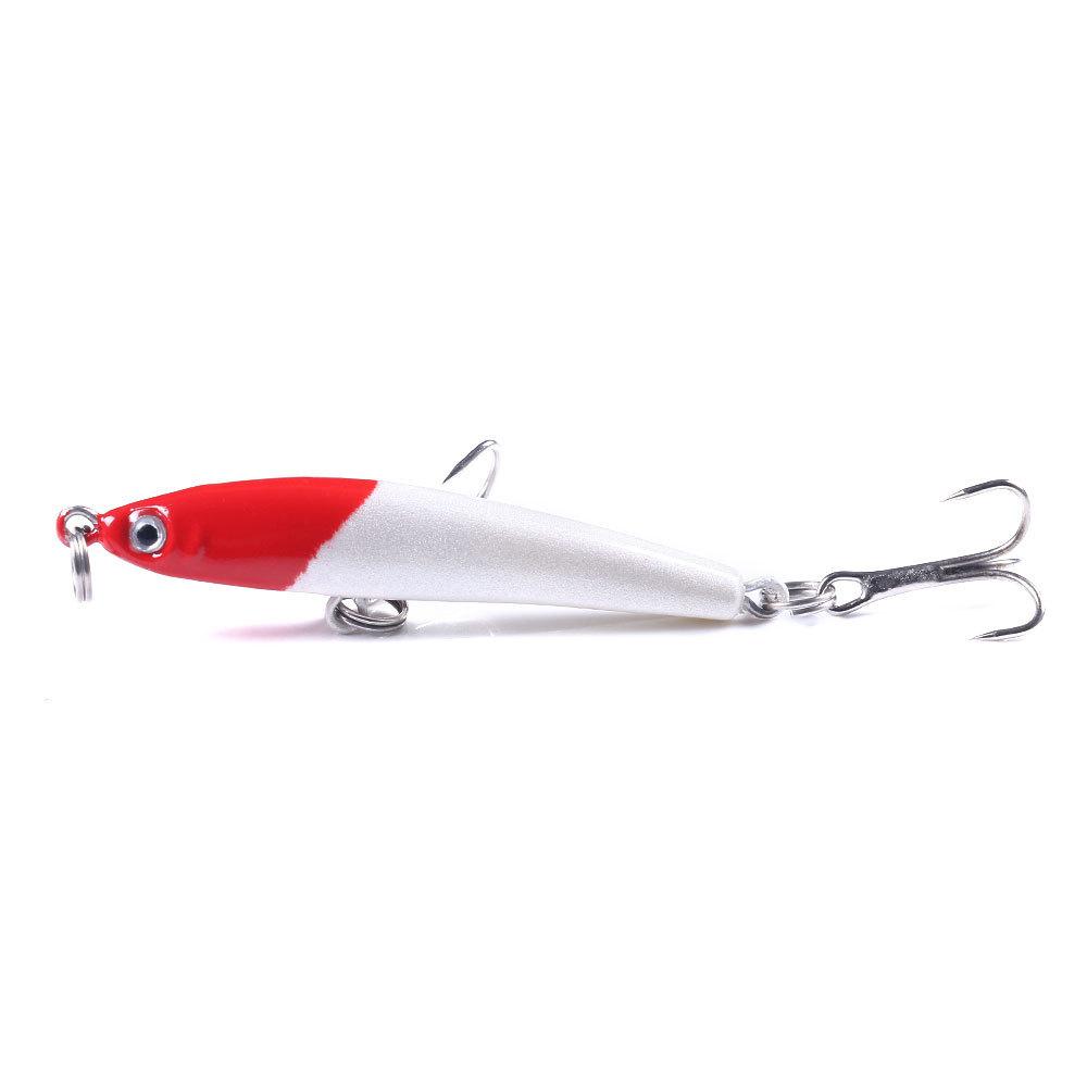 Long Casting Sinking Pencil Lure10No. Hook Micro Object6CM3.4GSpecial Fake Bait for Bass and Mandarin Fish 6CM-3.4G-10
Long Casting Sinking Pencil Lure10No. Hook Micro Object6CM3.4GSpecial Fake Bait for Bass and Mandarin Fish 6CM-3.4G-10