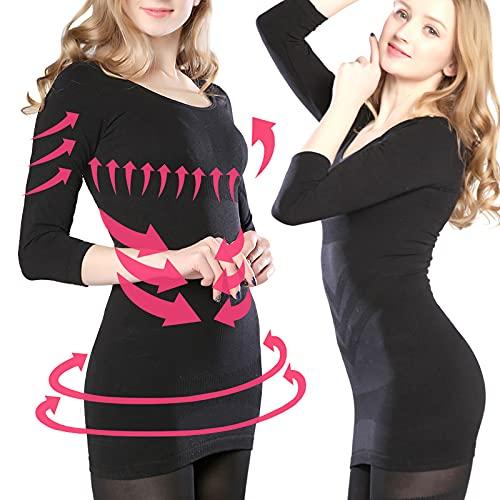 Компрессионное женское белье Pureseek, с длинными рукавами, корректирующее фигуру для груди, живота, талии и верхней части рук (Черный, средний)
Компрессионное женское белье Pureseek, с длинными рукавами, корректирующее фигуру для груди, живота, талии и верхней части рук (Черный, средний)