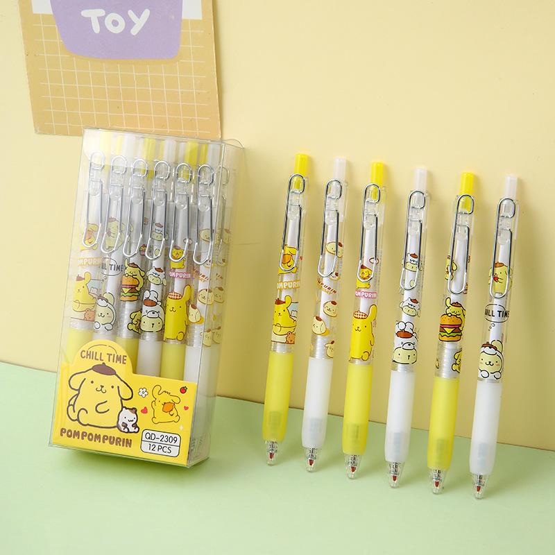 Back to school season 2pcs cute yellow puppy metal hook press pen box cartoon style signature pen neutral pen 2pcs/box
Back to school season 2pcs cute yellow puppy metal hook press pen box cartoon style signature pen neutral pen 2pcs/box