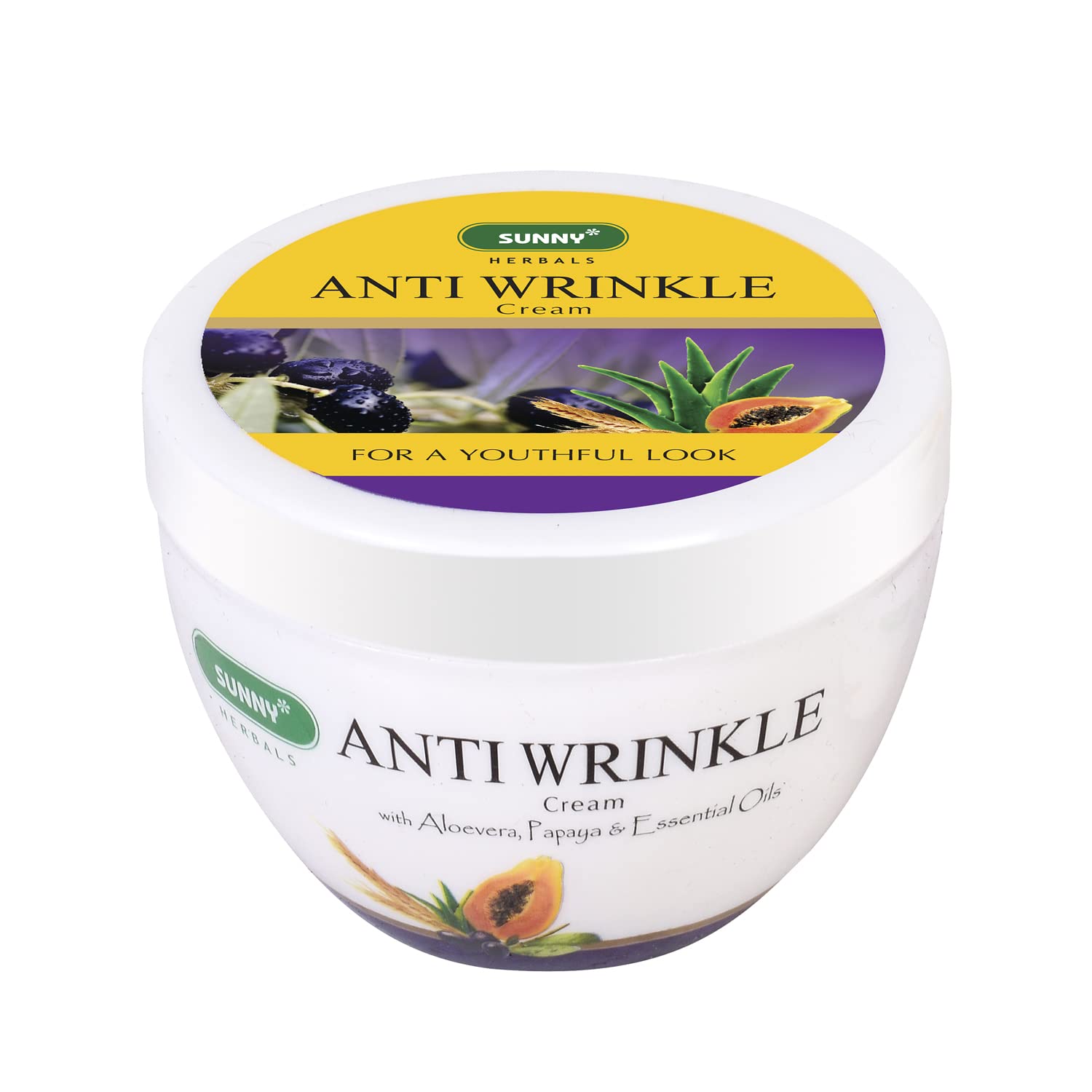 Sunny Herbals Антивозрастной крем 125 г | Увлажняющий и подтягивающий уход за кожей для эластичной молодой кожи
Sunny Herbals Антивозрастной крем 125 г | Увлажняющий и подтягивающий уход за кожей для эластичной молодой кожи