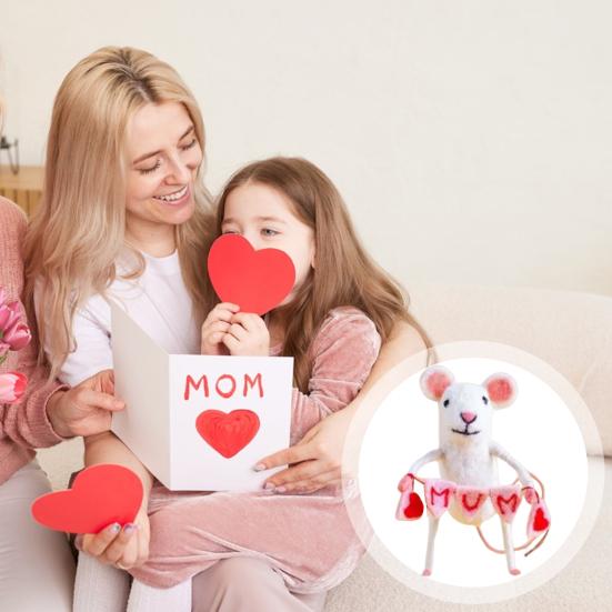 Yousheng 1/3Pcs Mum Bunting Mouse Feat Decoration Игла для прокола цветов Воздушные шары Мыши Украшение для рабочего стола Игрушка-животное ручной работы Подарок на День матери A
Yousheng 1/3Pcs Mum Bunting Mouse Feat Decoration Игла для прокола цветов Воздушные шары Мыши Украшение для рабочего стола Игрушка-животное ручной работы Подарок на День матери A