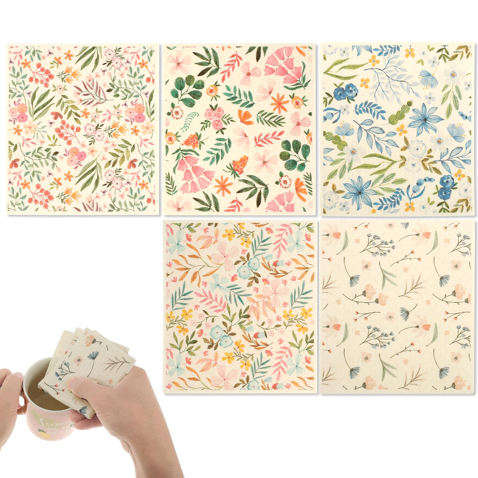 5 шт. кухонные полотенца с рисунком из мультфильма впитывающие полотенца для мытья посуды шведские полотенца многоразовые 7,7 х 6,7 дюймов для посуды бытовые Cl
5 шт. кухонные полотенца с рисунком из мультфильма впитывающие полотенца для мытья посуды шведские полотенца многоразовые 7,7 х 6,7 дюймов для посуды бытовые Cl