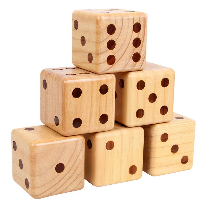 Большая деревянная игрушка-игрушка из цельного дерева 9 см/7 см D6-сторонняя игральная кость номер или точечный куб учебные пособия детская вечеринка веселый реквизит для настольной игры
Большая деревянная игрушка-игрушка из цельного дерева 9 см/7 см D6-сторонняя игральная кость номер или точечный куб учебные пособия детская вечеринка веселый реквизит для настольной игры