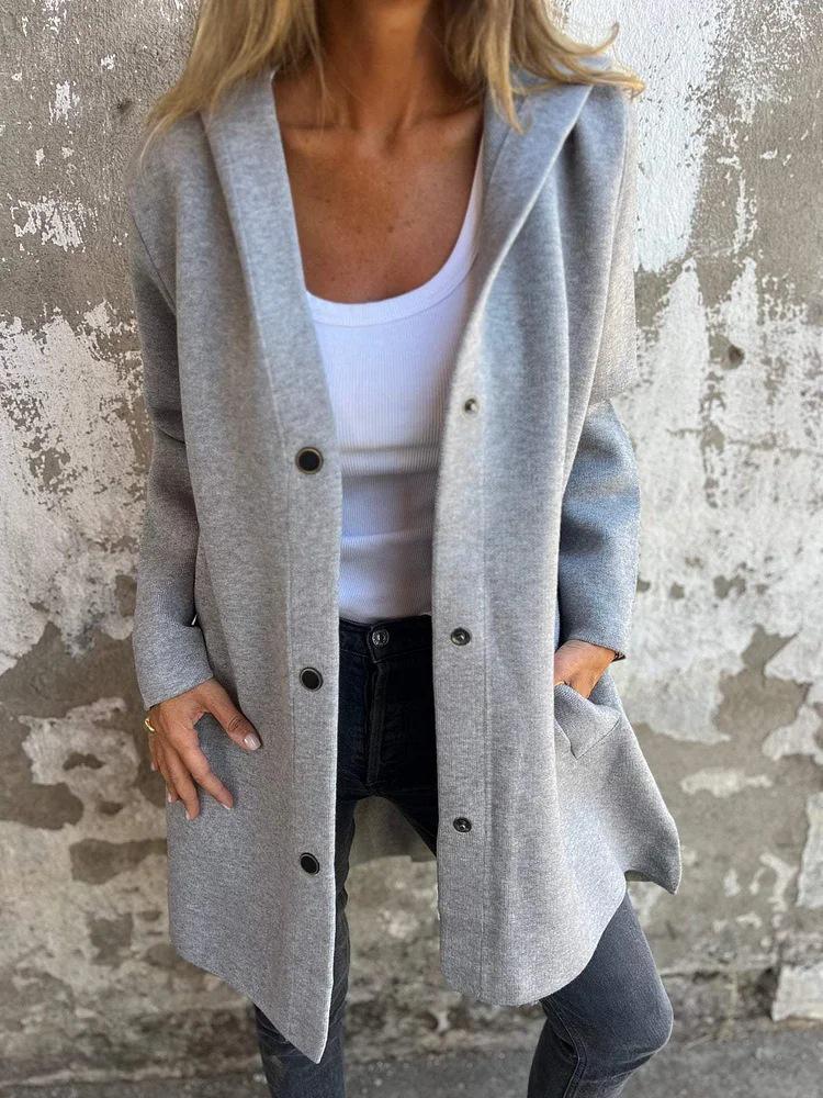 2025 Autumn/Winter College Style Solid Color Casual Single-Breasted Hooded Jacket M
2025 Autumn/Winter College Style Solid Color Casual Single-Breasted Hooded Jacket M