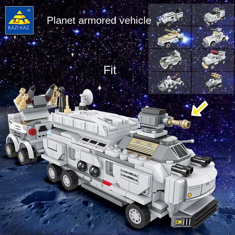 KAZI новая космическая планета, бронированный автомобиль, набор 8-в-1, игрушки, детский мозговой штурм, собранный строительный блок, механизм, подарок
KAZI новая космическая планета, бронированный автомобиль, набор 8-в-1, игрушки, детский мозговой штурм, собранный строительный блок, механизм, подарок
