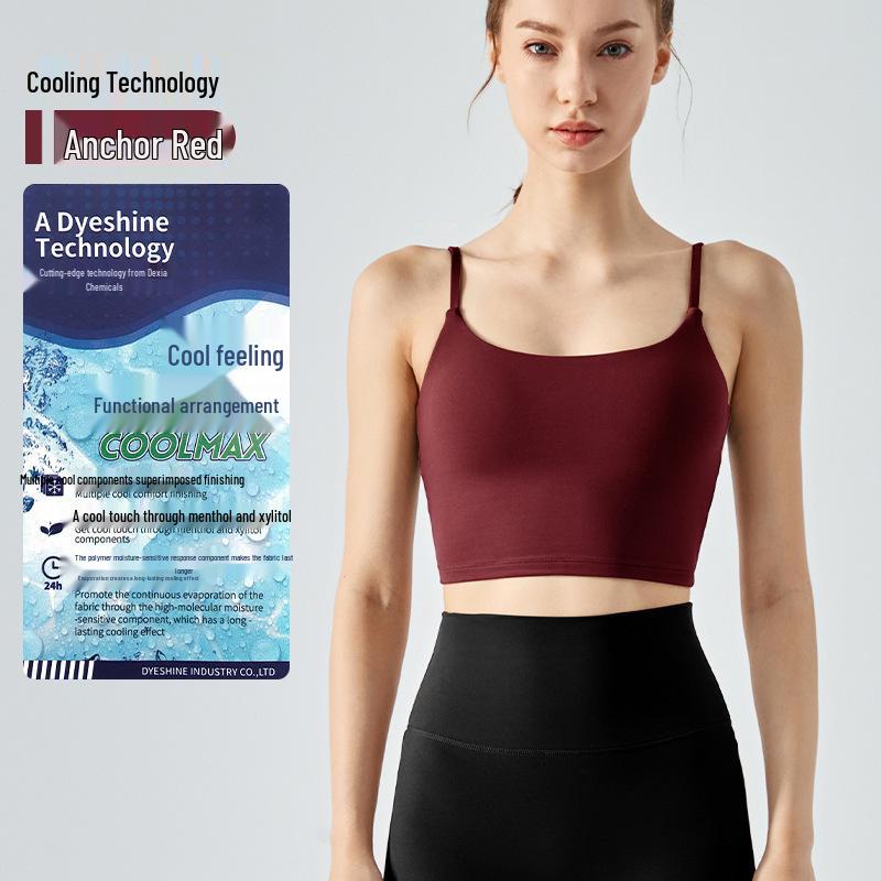 Women s U-Shaped Back Sports Vest with Chest Pads - Thin Strap Yoga Top for Spring & Summer Fitness L
Women s U-Shaped Back Sports Vest with Chest Pads - Thin Strap Yoga Top for Spring & Summer Fitness L
