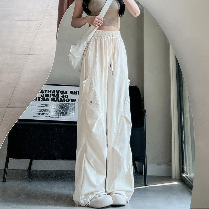 American White Overalls Women s New High-waisted Loose and Thin Straight-leg Pants Outdoor Quick-drying Sweatpants Summer S
American White Overalls Women s New High-waisted Loose and Thin Straight-leg Pants Outdoor Quick-drying Sweatpants Summer S