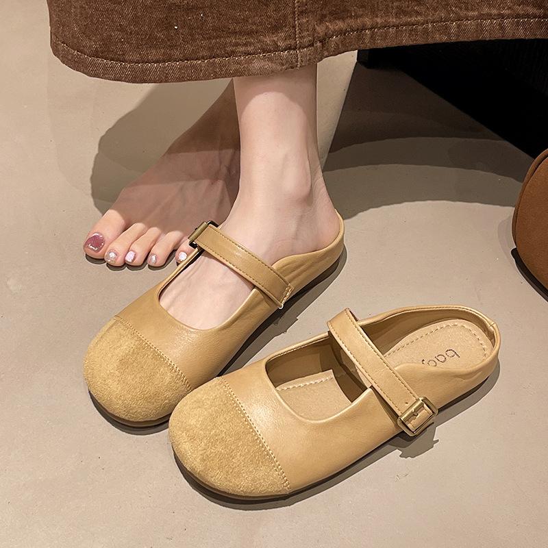 Baotou half slippers women s soft sole new outer wear autumn Boken retro shoes Mary Jane single shoes 2025 40 абрикосовий
Baotou half slippers women s soft sole new outer wear autumn Boken retro shoes Mary Jane single shoes 2025 40 абрикосовий