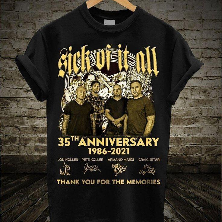 SiCk Of It All 35th Anniversary TShirt S to 5XL SEG_334 Unisex T-Shirt XXXXL
SiCk Of It All 35th Anniversary TShirt S to 5XL SEG_334 Unisex T-Shirt XXXXL
