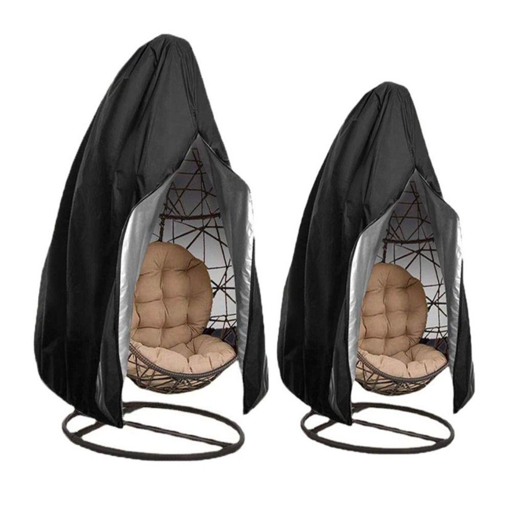 Anti-dust Hanging Egg Chair Covers Anti UV Furniture Cover Swing Chair Protector Cover Outdoor 115x190cm чорний
Anti-dust Hanging Egg Chair Covers Anti UV Furniture Cover Swing Chair Protector Cover Outdoor 115x190cm чорний