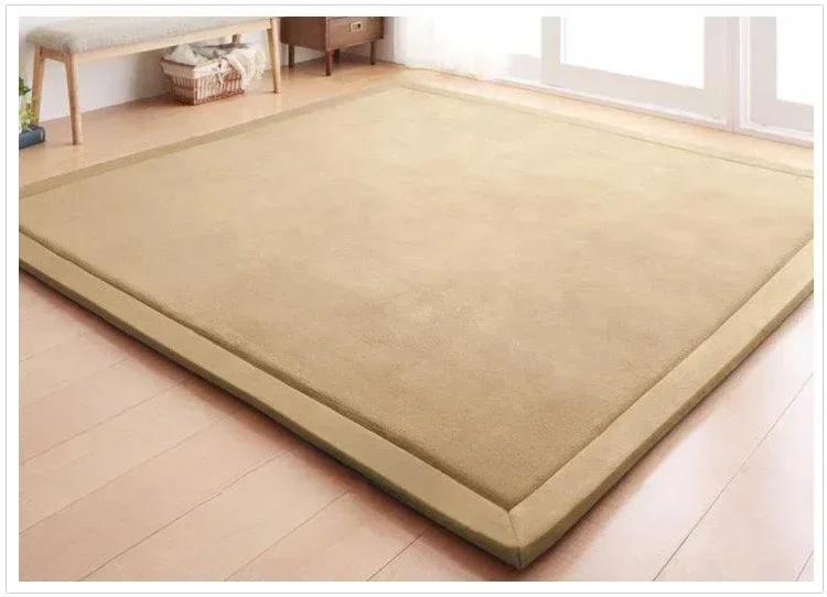 Coral Velvet Carpet for Living Room Home Decor Plain Colour Rugs Thickening Tatami Floor Mat Antiskid Play Mat for Children Room 80x200x2cm хаки
Coral Velvet Carpet for Living Room Home Decor Plain Colour Rugs Thickening Tatami Floor Mat Antiskid Play Mat for Children Room 80x200x2cm хаки