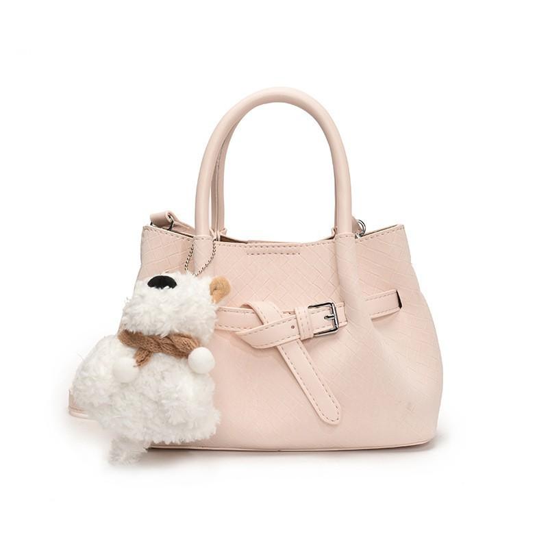 2025 New Niche Design Bucket Bag Women Lightweight Fashionable Plush Puppy Pendant Shoulder Commuting Cross-body No pendant рожевий
2025 New Niche Design Bucket Bag Women Lightweight Fashionable Plush Puppy Pendant Shoulder Commuting Cross-body No pendant рожевий