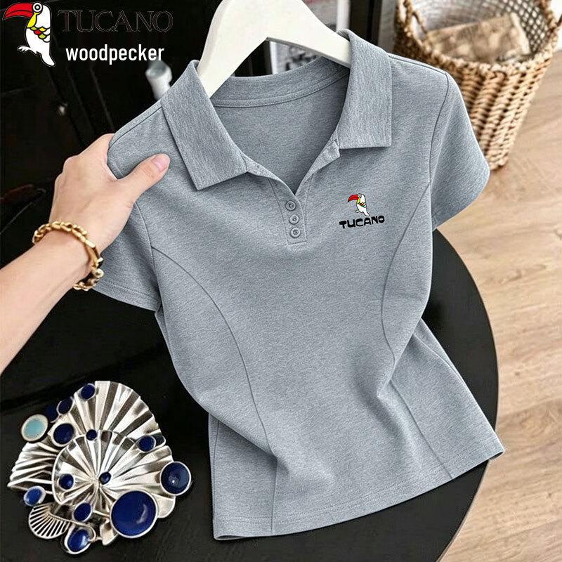 Женская хлопковая футболка-поло с коротким рукавом Woodpecker 3XL
Женская хлопковая футболка-поло с коротким рукавом Woodpecker 3XL