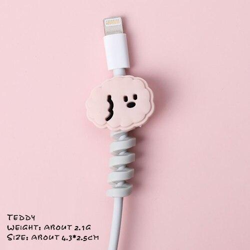 Cute Cartoon Animal Bite Cable Protector - Mini Charging Cord Cover for Fun Protection сірий
Cute Cartoon Animal Bite Cable Protector - Mini Charging Cord Cover for Fun Protection сірий