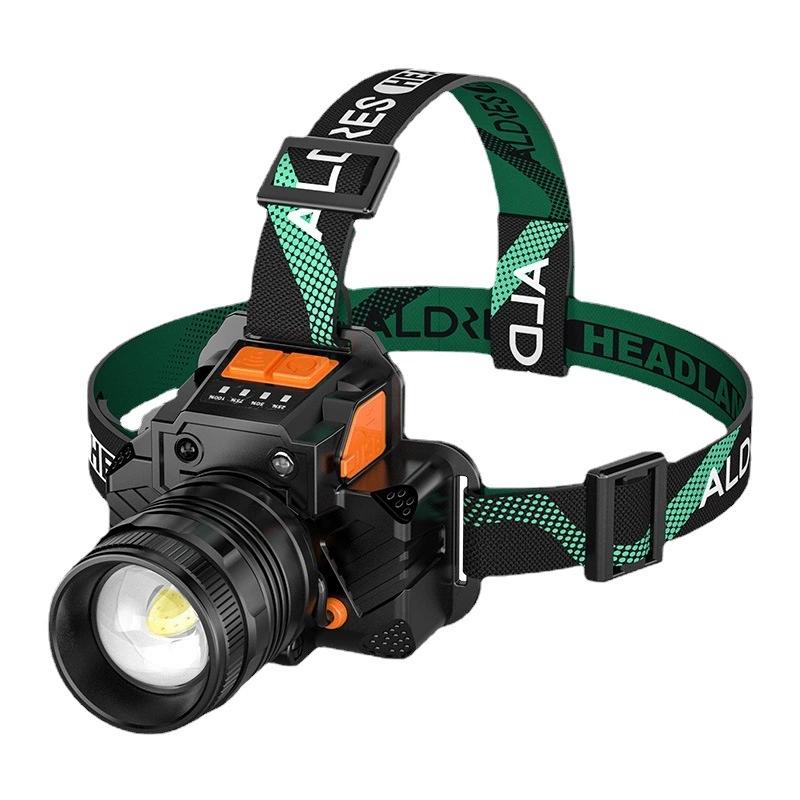 Linterna frontal LED recargable de alta potencia para pesca nocturna y senderismo al aire libre
Linterna frontal LED recargable de alta potencia para pesca nocturna y senderismo al aire libre
