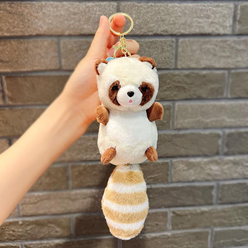 Fluffy Raccoon Plush Pendant Keychain Backpack Accessory Little Bear Trinket Toy белый
Fluffy Raccoon Plush Pendant Keychain Backpack Accessory Little Bear Trinket Toy белый