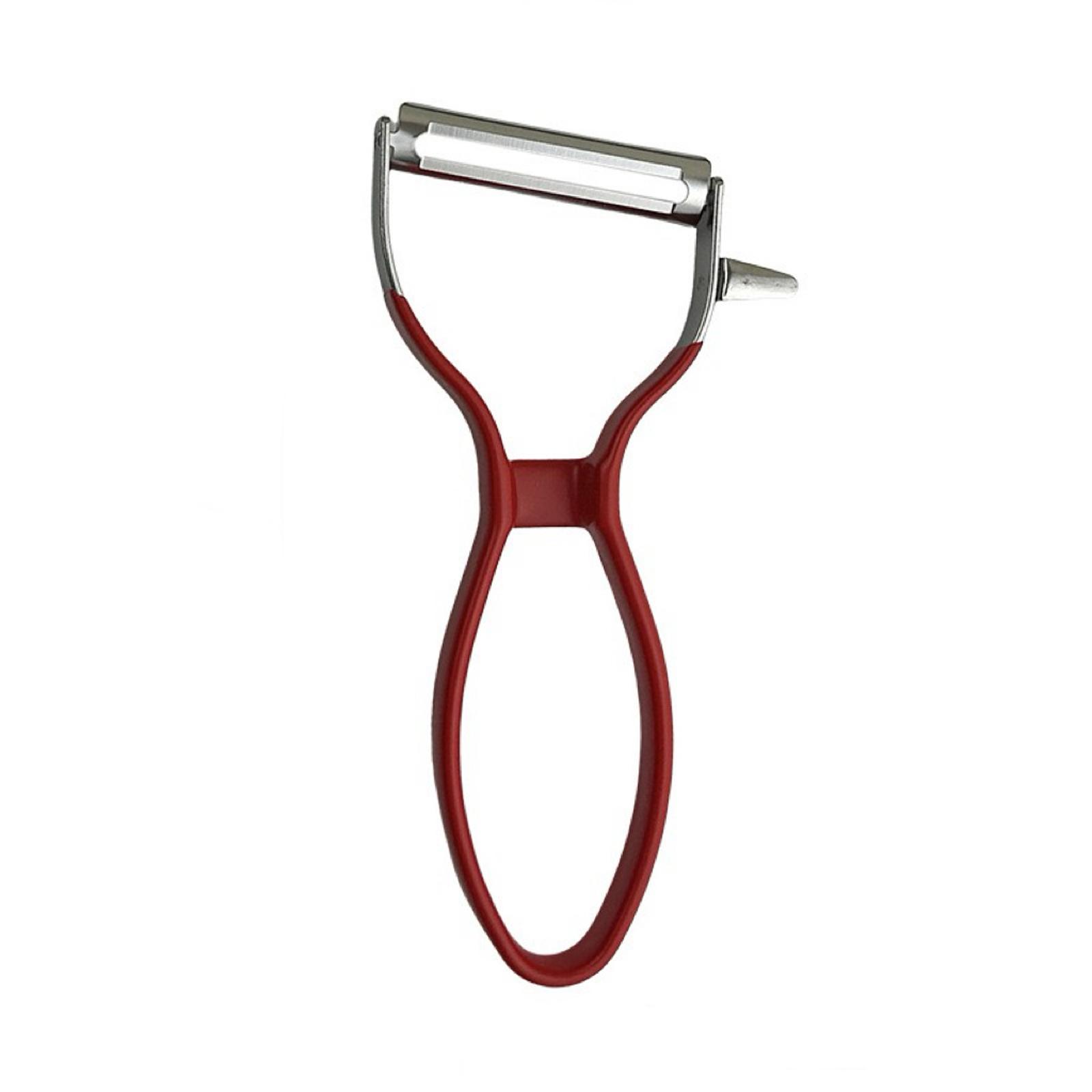 Stainless Steel Vegetable Peeler with Ergonomic Handle and Slanted Blade for Kitchen Use Durable Design for Efficient Peeling one size червоний
Stainless Steel Vegetable Peeler with Ergonomic Handle and Slanted Blade for Kitchen Use Durable Design for Efficient Peeling one size червоний