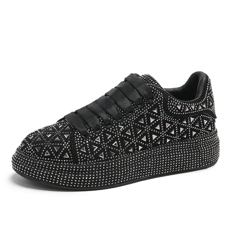 fashion 2024 New Spring/autumn Women Vulcanize Shoes Round Toe Flat Shoes for Women Platform Outdoor Causal Shoes Bling Bling Flats 43 білий
fashion 2024 New Spring/autumn Women Vulcanize Shoes Round Toe Flat Shoes for Women Platform Outdoor Causal Shoes Bling Bling Flats 43 білий