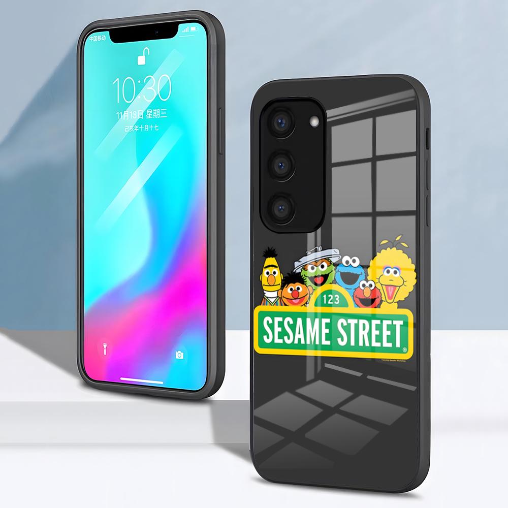 S-Sesame S-Street Phone Case For Samsung S26 S25 S24 FE S23 S22 S21 Plus S20 Ultra Note20Ultra Black Glass Cover Galaxy S24 plus
S-Sesame S-Street Phone Case For Samsung S26 S25 S24 FE S23 S22 S21 Plus S20 Ultra Note20Ultra Black Glass Cover Galaxy S24 plus