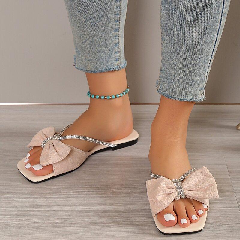Ladies Shoes 2025 Fashion Modren Samdals Women Peep Toe Women s Slippers Summer Butterfly-knot Slippers Women Flat Slippers 36 чёрный
Ladies Shoes 2025 Fashion Modren Samdals Women Peep Toe Women s Slippers Summer Butterfly-knot Slippers Women Flat Slippers 36 чёрный