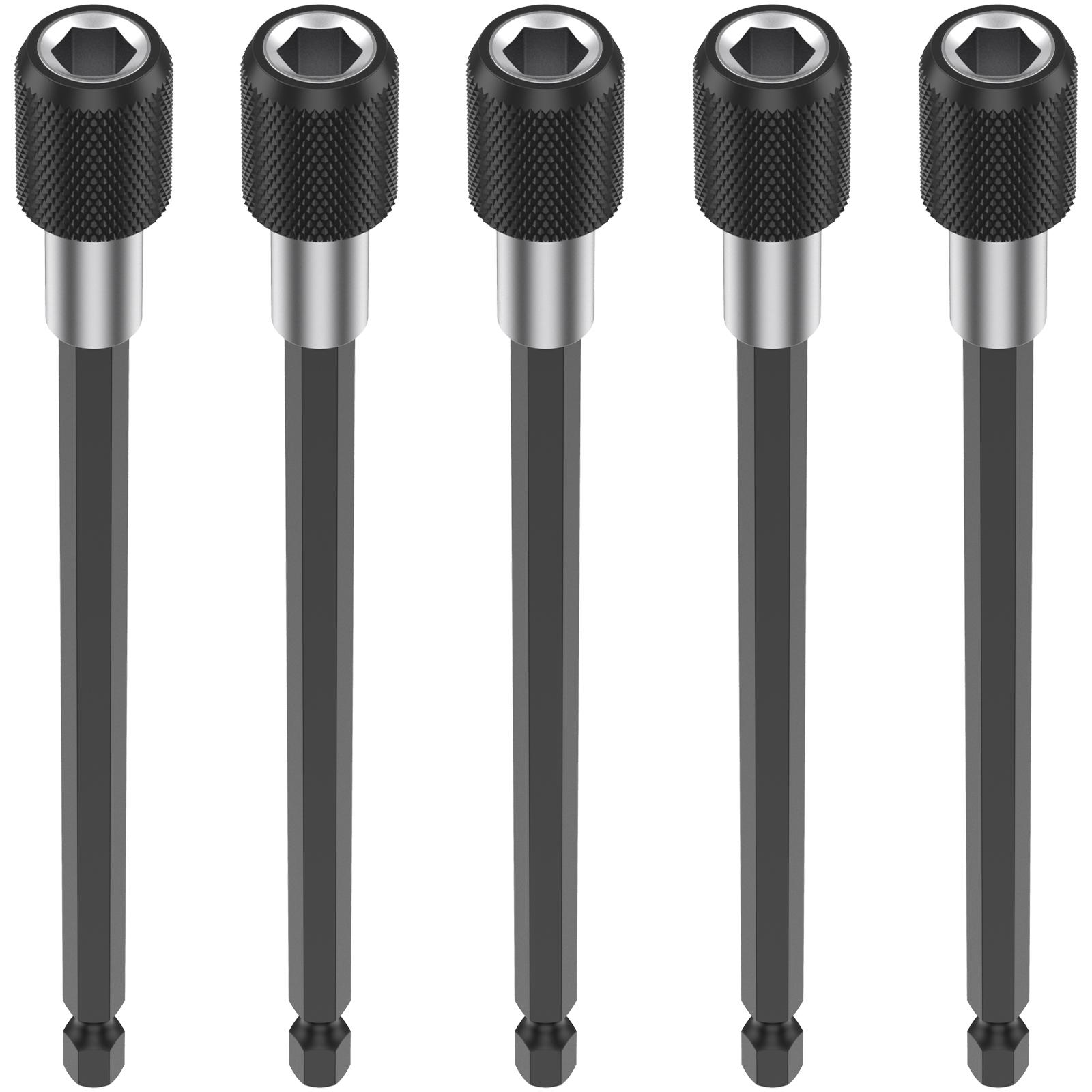 Самоблокирующийся держатель бит для отвертки, удлинитель, быстросъемный, 1/4 дюйма, магнитный, шестигранный, адаптер-патрон для винтов и гаек
Самоблокирующийся держатель бит для отвертки, удлинитель, быстросъемный, 1/4 дюйма, магнитный, шестигранный, адаптер-патрон для винтов и гаек