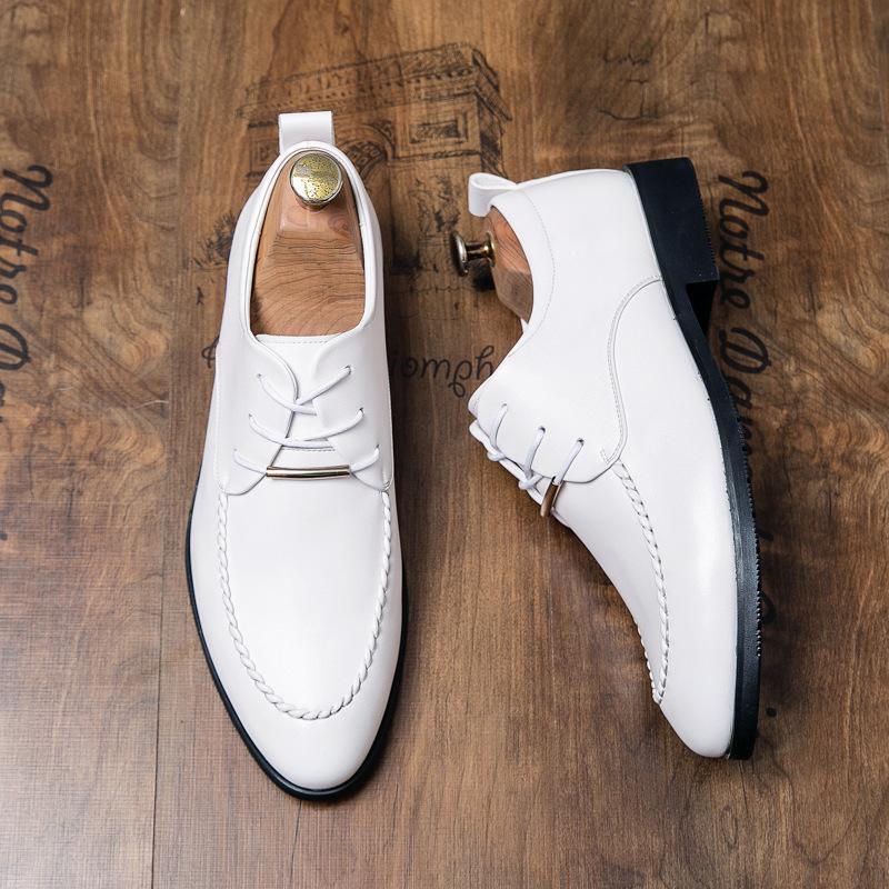 Spring small leather shoes men s soft leather Korean version of British business leather formal pointed casual trend hairstylist men s shoes 38
Spring small leather shoes men s soft leather Korean version of British business leather formal pointed casual trend hairstylist men s shoes 38